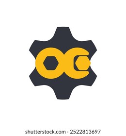 Ilustración de Plantilla de icono de Vector de logotipo de llave