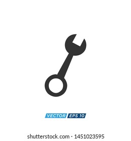 Wrench Mechanic Icon Vector Design Illustration 