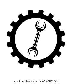 wrench mechanic tool icon