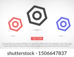 Wrench nuts and bolt icon. services icon or button isolated vector illustration on transparent background. Machinery symbol. Gear sign.Wrench nuts and bolt icon Cogwheel icon.
