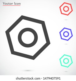 Wrench nuts and bolt icon. services icon or button isolated vector illustration on transparent background. Machinery symbol. Gear sign.Wrench nuts and bolt icon Cogwheel icon. Wrench nuts and bolt