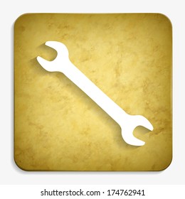 wrench parchment icon