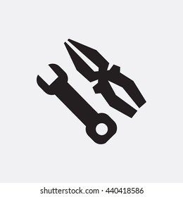 Wrench and pliers Icon