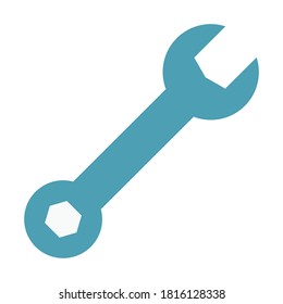 
Wrench, repair, tool, fix fully editable vector icon
