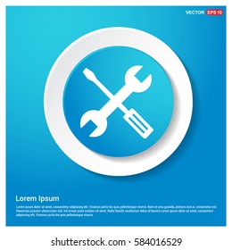 Wrench And Screw Driver Icon