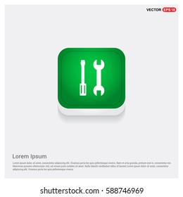 Wrench And Screw Driver Icon