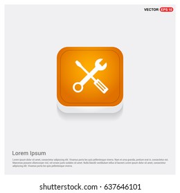 Wrench And Screw Driver Icon