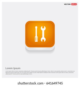 Wrench And Screw Driver Icon