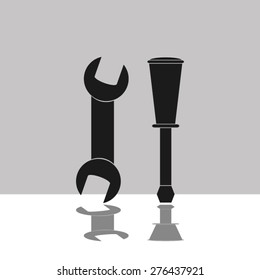 wrench screwdriver