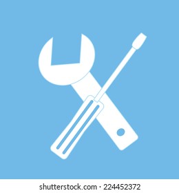 Wrench And Screwdriver Icon