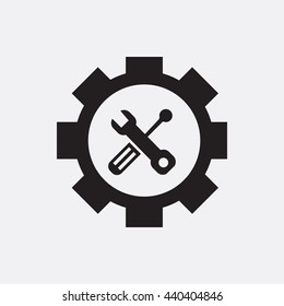 Wrench and screwdriver Icon