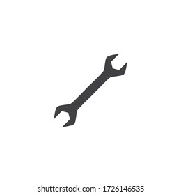 Wrench service tool logo vector template