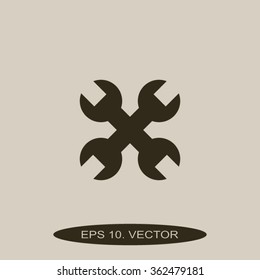 Wrench Service tool symbol