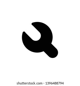 wrench spanner icon vector illustration