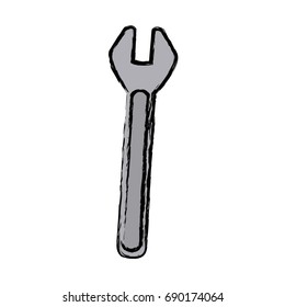 wrench spanner repair tool mechanic or engineer instrument