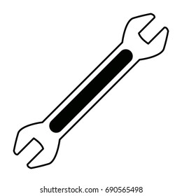 wrench spanner repair tool mechanic or engineer instrument