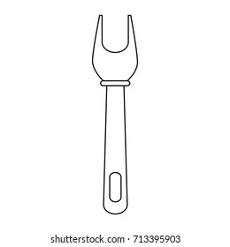 wrench spanner tool icon image 