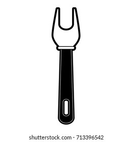 wrench spanner tool icon image 