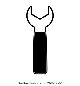 wrench spanner tool icon image 