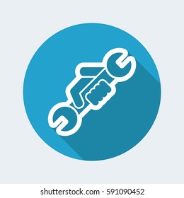 Wrench symbol icon
