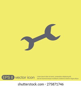 wrench, symbol settings.  