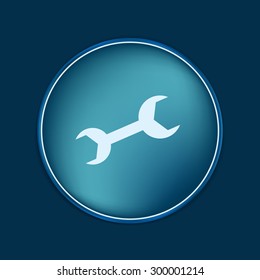 wrench, symbol settings.  