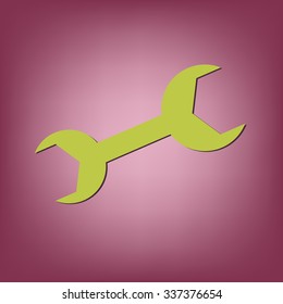 wrench, symbol settings.  