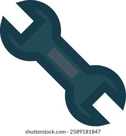 Wrench Tool hardware icon illustrator