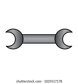 wrench tool icon image 