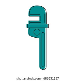 wrench tool icon image 