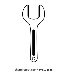 wrench tool icon image 