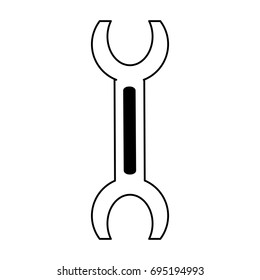 wrench tool icon image 