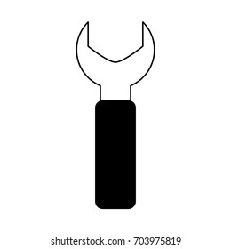 wrench tool icon image 