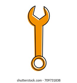 wrench tool icon image 