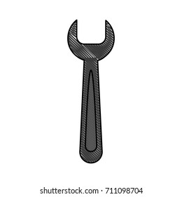 wrench tool icon image 