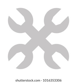 wrench tool isolated icon