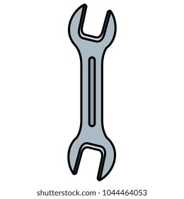 wrench tool isolated icon
