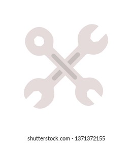 wrench tool isolated icon