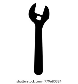 wrench tool isolated icon
