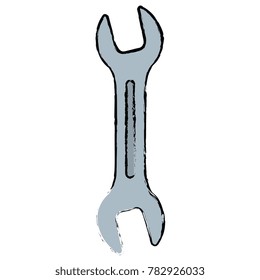 wrench tool isolated icon