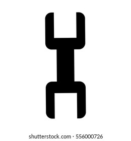 wrench tool isolated icon vector illustration design