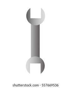 wrench tool isolated icon vector illustration design