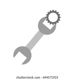 wrench tool with nut