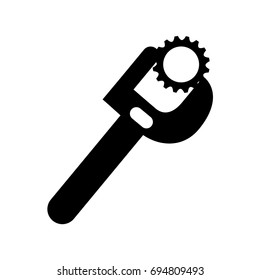 wrench tool with nut