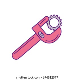 wrench tool with nut