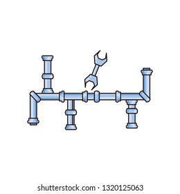 wrench tool with pipeline repair