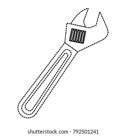wrench tool repair construction equipment icon