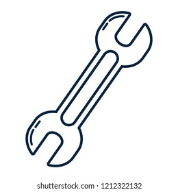 Wrench tool symbol