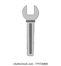 Wrench tool symbol