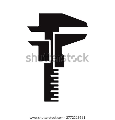 Wrench Tool Symbol.Maintenance Tool Wrench.Mechanical Spanner Icon..eps